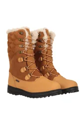 Vostock Womens Vibram Snow Boots - Brown - Brown - Size: 7