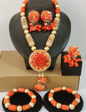 Coral beads natural original nigerian - Aliexpress - FashionsVida