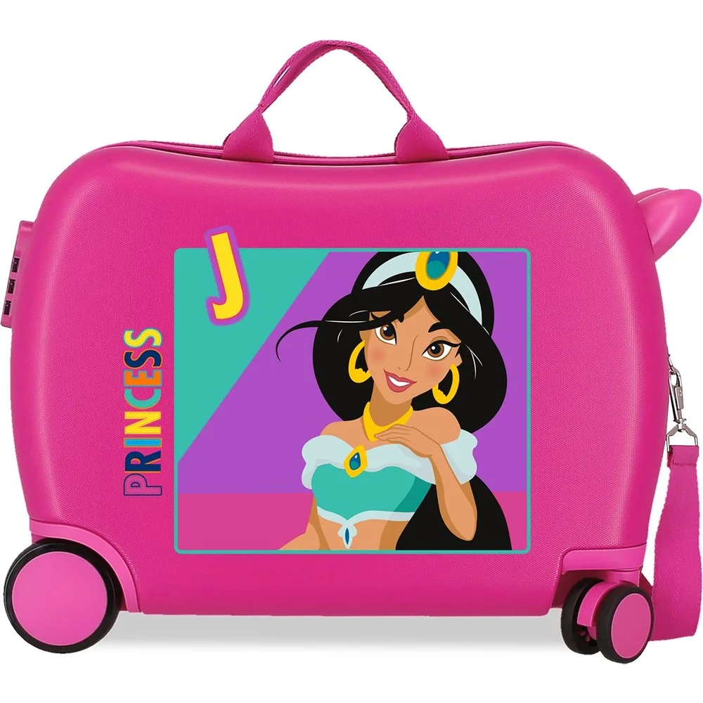 Maleta de cabina infantil Jasmine rígida con capacidad de 34L - Disney - FashionsVida