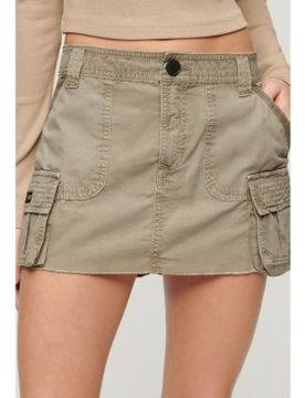 Para mujer. W7210305A Falda Utility Parachute (XS), Casual, Algodón