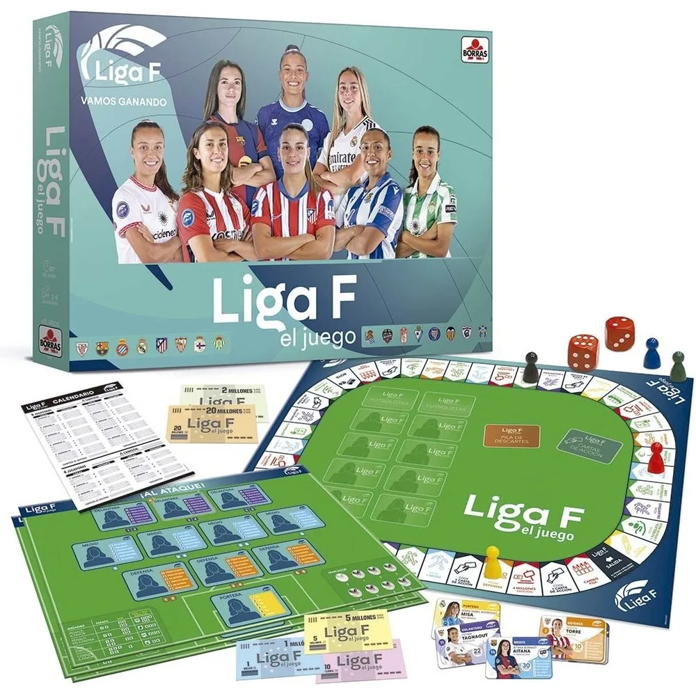 Juego de Mesa LIGAF. El juego 20242025 - Educa Borrás - FashionsVida