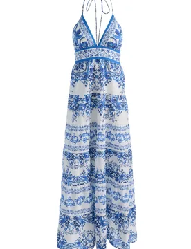 Alice + Olivia Abiti White/blue - alice + olivia - FashionsVida