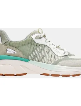 Zapatillas deportivas de mujer acordonadas con plataforma - Hispanitas - FashionsVida