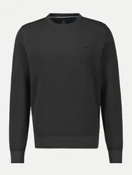 Regular-Fit Strickpullover Schwarz XXL