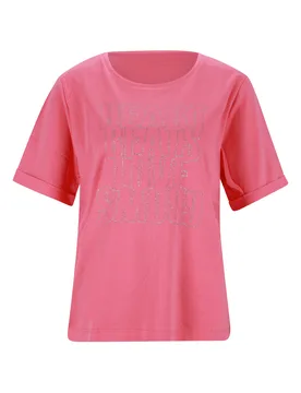 T-Shirt, Rundhals, 1/2-Arm female - 36 - FashionsVida