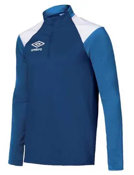 Sweat à Demi-zip Magadi Navy / Royal / White M Homme