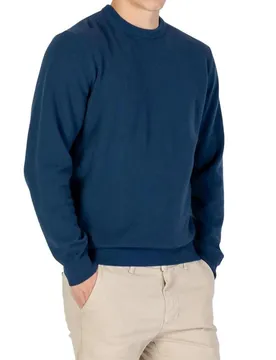 Yos Herren Pullover Blau 495258