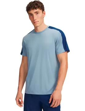 Velociti Reflect Short Sleeve T-shirt Blue / Reflective XS Men - Under armour - FashionsVida