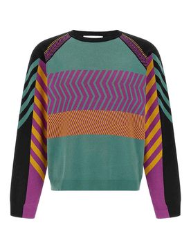 Maglione a pannelli Gizi