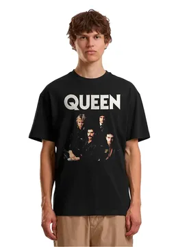 T-shirt à Manches Courtes Queen Group Black L