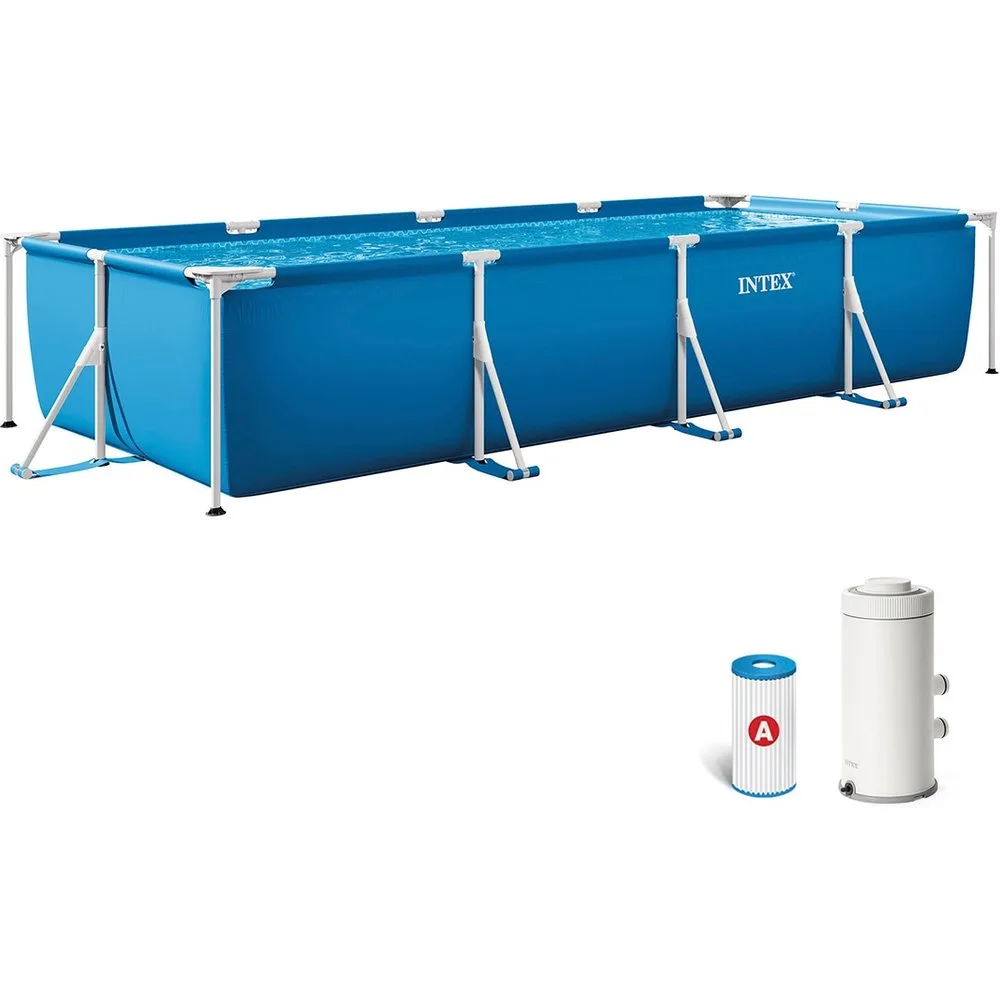 Piscina tubular 450 X 220 X 84 cm - Intex - FashionsVida