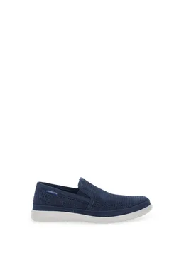 Mocassini in pelle BLU NAVY 7.5 - Mephisto - FashionsVida