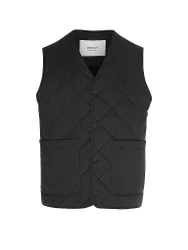 Replay Gilet trapuntato nero S