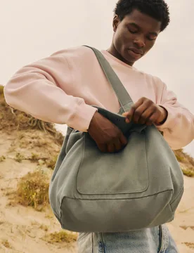 Pull&Bear Canvas Tote Bag (Size: ) - Pull&bear - FashionsVida