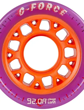 Roues De Patins G-force Slick Purple / Red 59 mm / 92A unisex