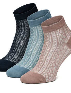 Lange Socken KR_NW_SHINY_Z_SS25 (3 PACK) Bunt 35_38 female - Nine west - FashionsVida