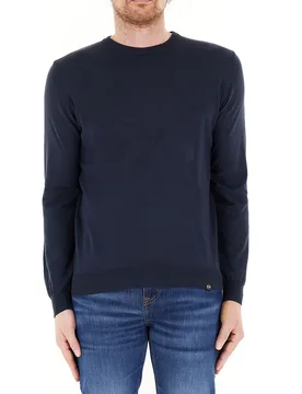Maglione in cotone ORIGINALS BLU NAVY S - Colmar - FashionsVida