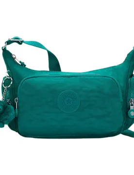 Sac Gabbette S 3l Outspoken Green One Size unisex - Kipling - FashionsVida