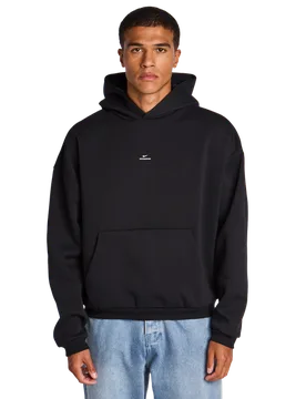 Standard Issue Herren Kapuzenpullover - Schwarz - Größe L - Baumwoll-Fleece Black L - Nike - FashionsVida