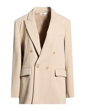 Blazer Damen Beige M Damen