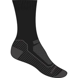 Hike+ Light Crew Damen Socken, schwarz 38-40
