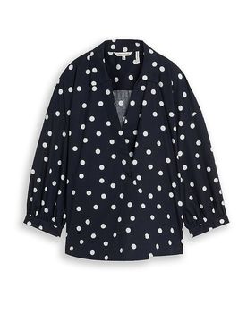 Tom Tailor Blusa azul oscuro 38