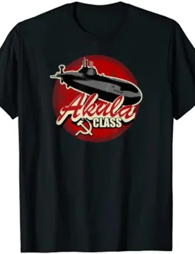 Soviet Submarine Akula Class Men T-Shirt Short Sleeve Casual Cotton O-Neck Summer Shirts - Aliexpress - FashionsVida