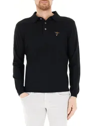 Polo in lana NERO XL
