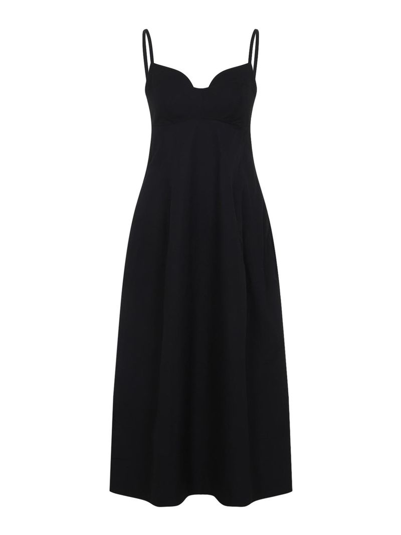 Co Vestito midi dal taglio bustier