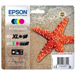 Multipack Original 603 Negro XL + Tricolor (C13T03A940)