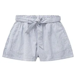 Short 1031779 Belted Striped Thin Blue Vertical Stripe 104 cm Fille