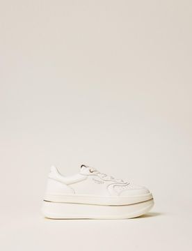 Twinset Baskets plates en cuir