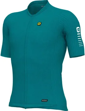 Maglia A Maniche Corte Silver Cooling Turquoise - Ale - FashionsVida