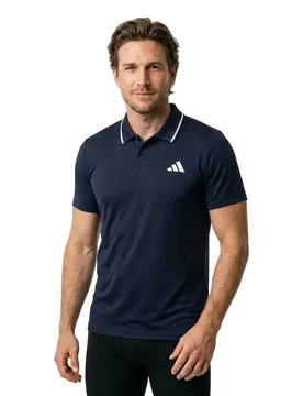 Tennis Climacool Freelift Pro Short Sleeve Polo Legend Ink M - Adidas - FashionsVida