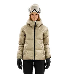 Veste En Duvet Pertex Reversible Tecno Brindle / White Alyssum S
