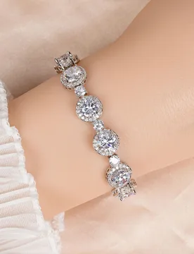 Personality & Temperament, Sparkling Geometric High-End Bracelet for Women, Sweet, Fashionable, Exquisite & Good-Looking Jewelry - Aliexpress - FashionsVida