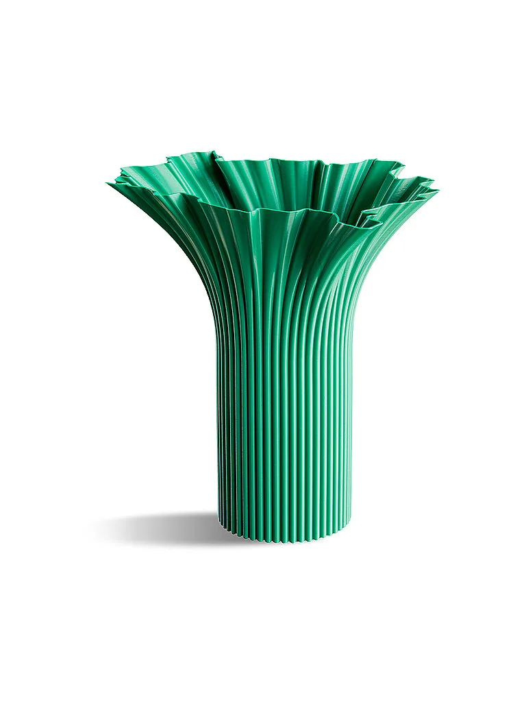 Jarrón Wiener Bloym Pavillion Green verde oscuro - Sheyn - FashionsVida