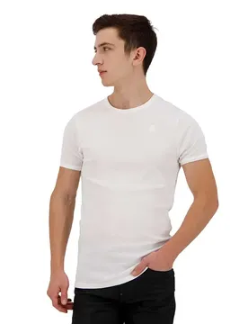 T-shirt à Manches Courtes Base 2 Units White XL