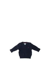 Maglione a trecce POLO BOYS BLU NAVY 9M