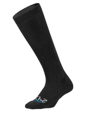Compression 38- Long Socks 43 Cm Black / Black EU 38-41 1/2 Men,Women - 2XU - FashionsVida