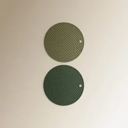Set de 2 salvamanteles de silicona