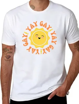 Yay Gay! T-Shirt t shirt for man man t shirts graphic T-Shirt - Aliexpress - FashionsVida