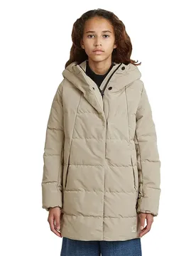 Giacca Imbottita Cayley Long Vintage Khaki 10 Anni