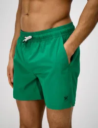 Quick Dry Drawstring Swim Shorts Medium Green male
