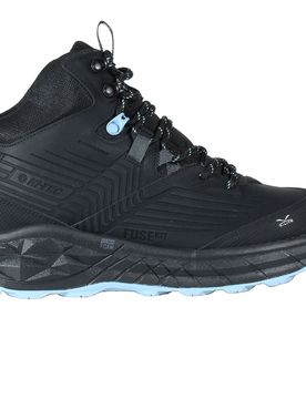 Geo fuse trek mid bota trekking mujer Negro (39)