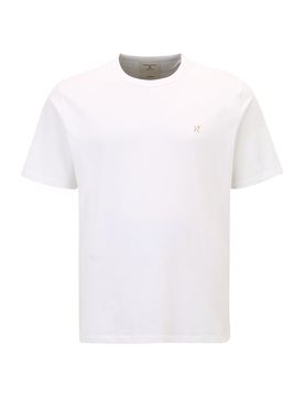 NOWADAYS Camiseta marrón / blanco