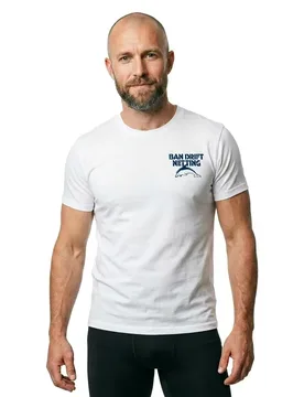 T-shirt à Manches Courtes Ban Drift Netting - Shark Attack - FashionsVida