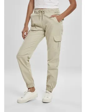 Pantaloni Cargo High Waist Jogging Cream 2XL