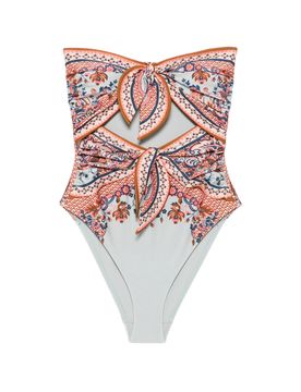 Chic Mid-Riff Cut-Out Top with Removable Soft Cups