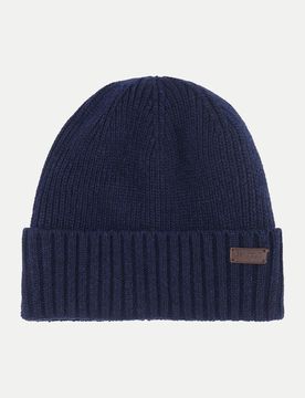 Barbour Beanie Carlton Blau